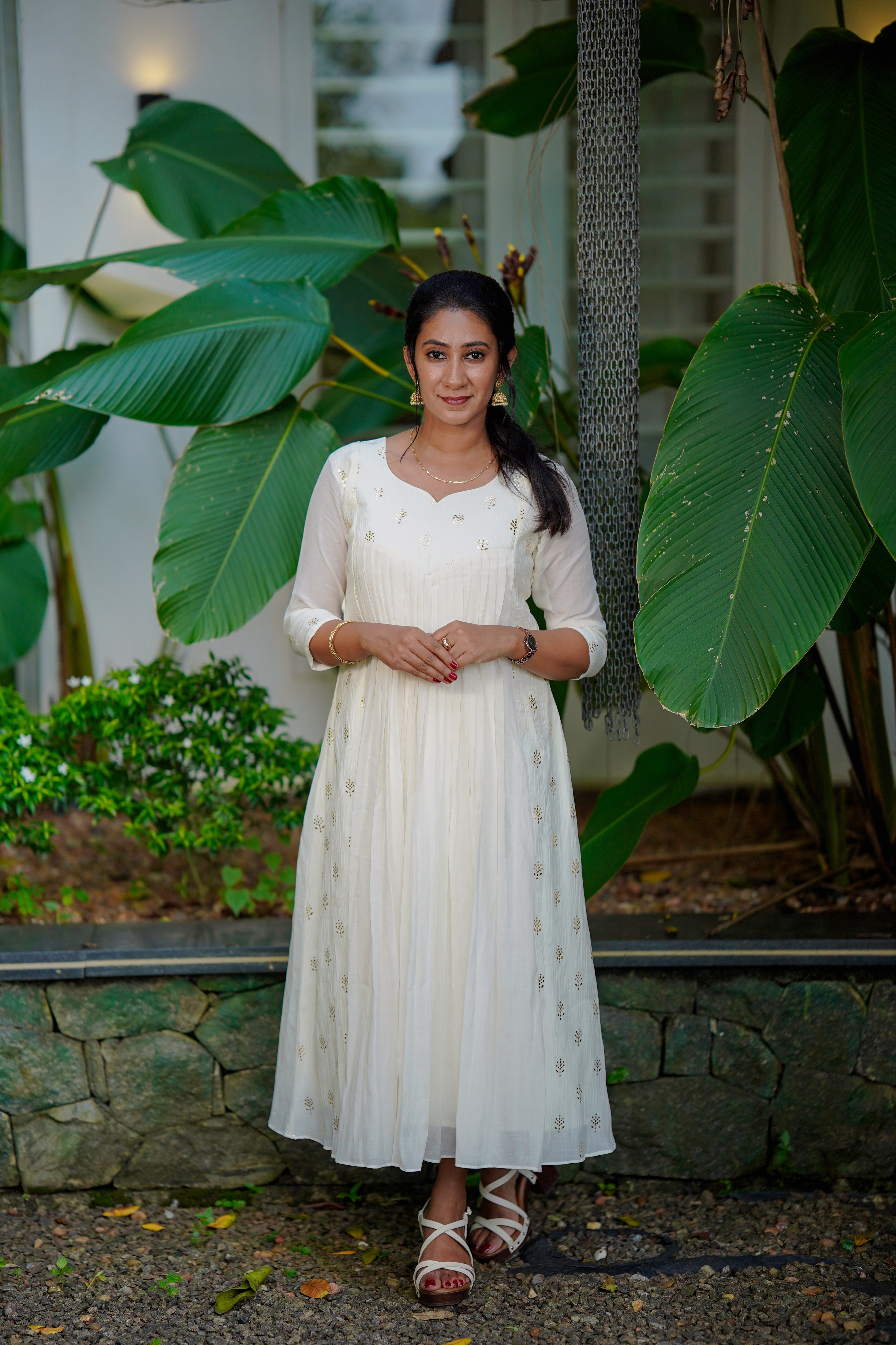 Woven in White