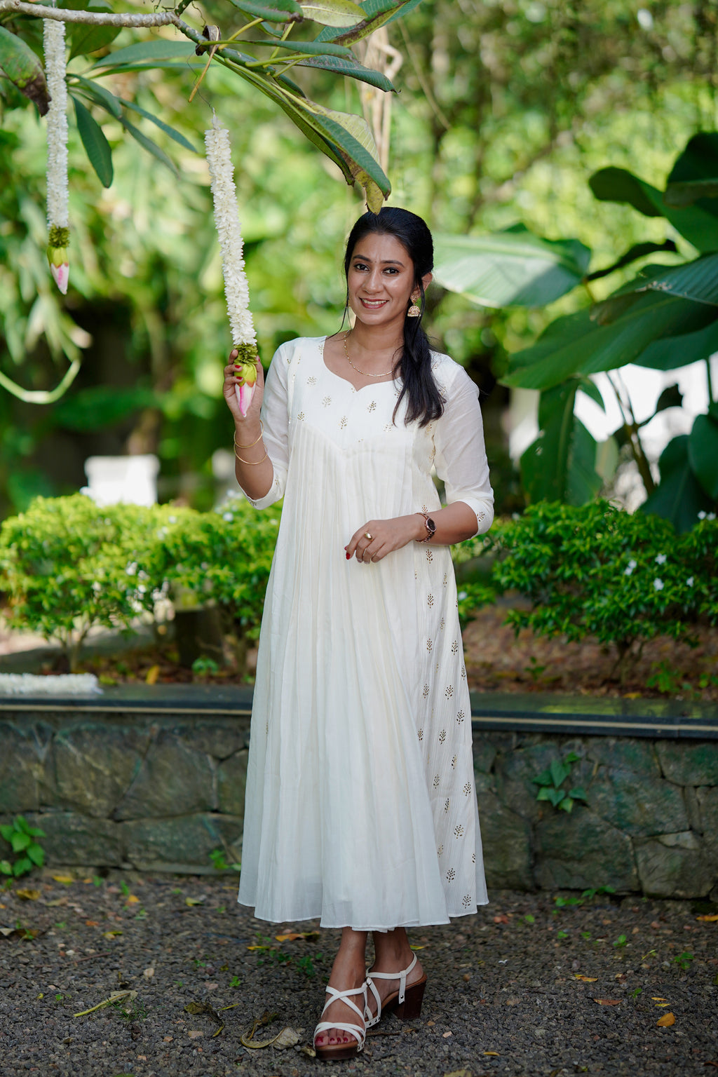Woven in White