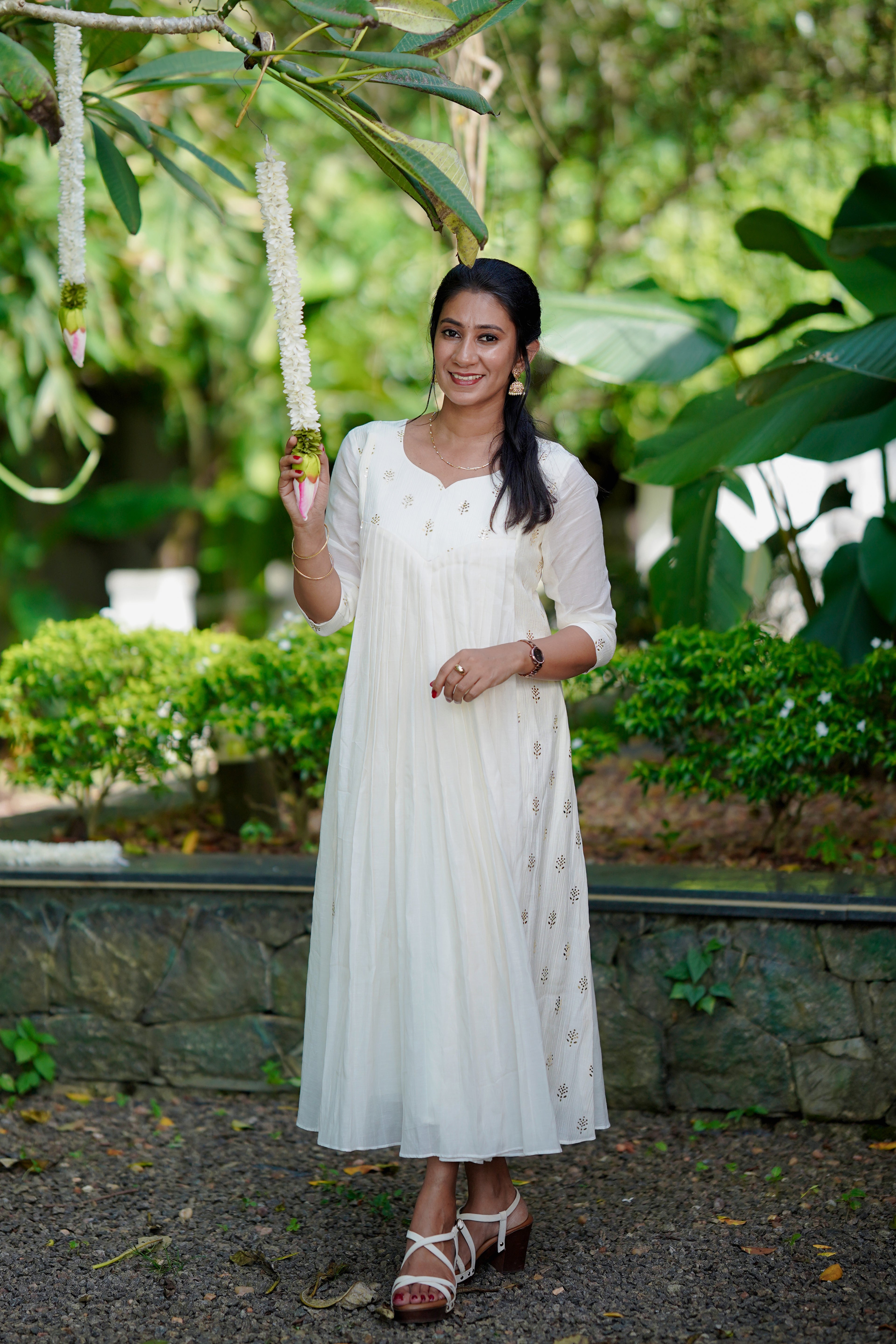 Woven in White
