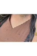 Chocolate Brown Chanderi Salwar Set