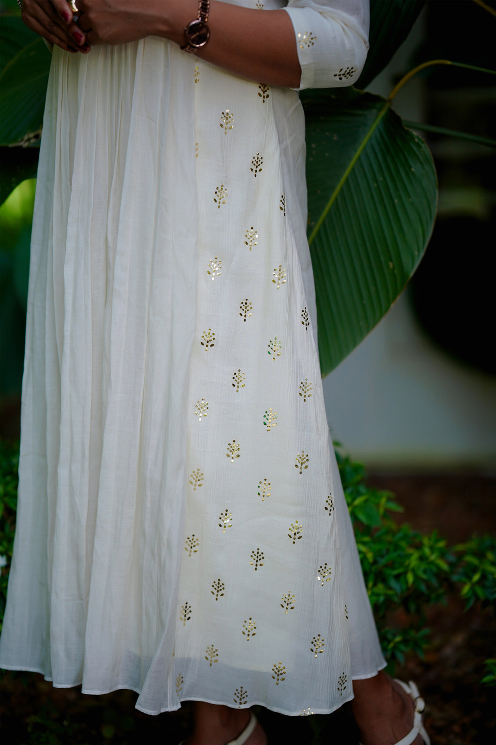 Woven in White