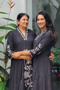 Black cotton salwar set