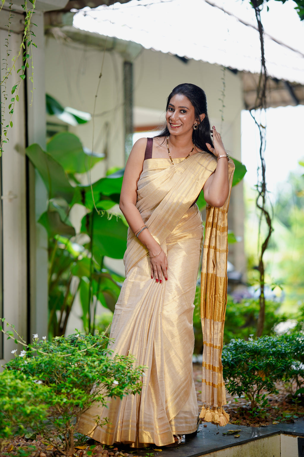 Tissue Saree