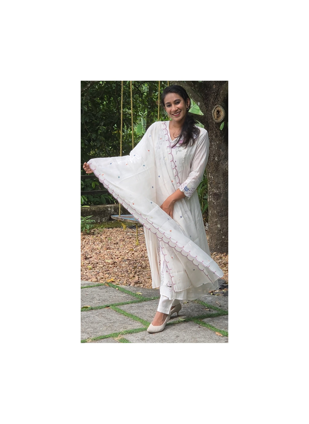 Chanderi salwar set